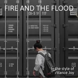 Omslagsbild för Fire And The Flood - Vance Joy karaokeversion