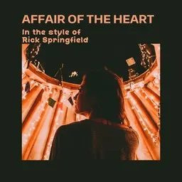 Cover art for Affair Of The Heart - Rick Springfield karaoke version
