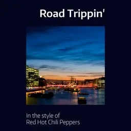 Karaokekappaleen Road Trippin' - Red Hot Chili Peppers kansikuva