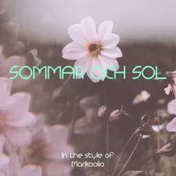 Omslagsbild för Sommar och sol - Markoolio karaokeversion