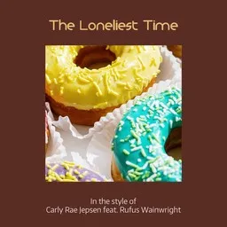 Titelbild für The Loneliest Time - Carly Rae Jepsen,Rufus Wainwright Karaoke-Version