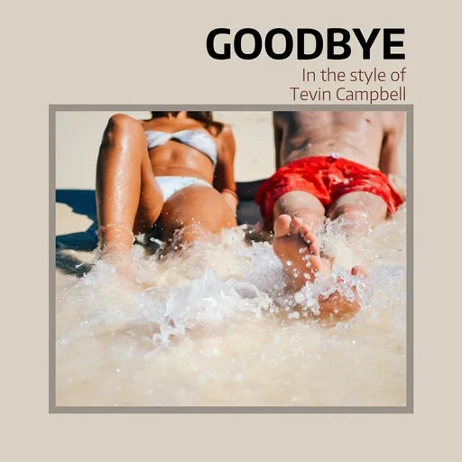 Karaoke Goodbye esittäjältä Tevin Campbell — laula mukana sanoituksilla Singassa