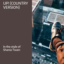 Karaokekappaleen Up! (Country Version) - Shania Twain kansikuva
