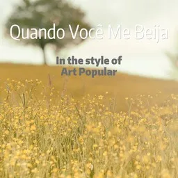 Cover art for Quando Você Me Beija - Art Popular karaoke version
