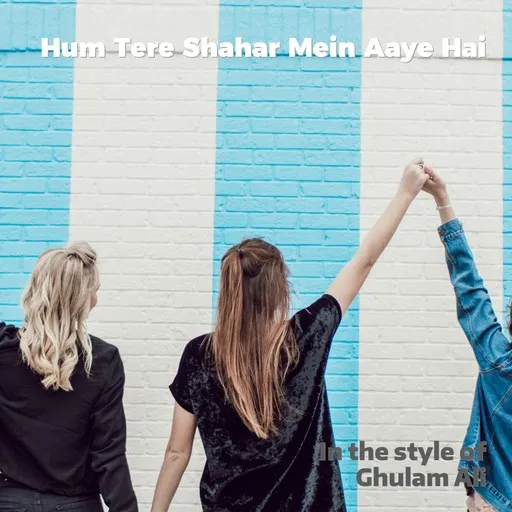 Karaoke Hum Tere Shahar Mein Aaye Hai von Ghulam Ali — mit Songtext mitsingen auf Singa
