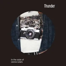 Karaokekappaleen Thunder - Leona Lewis kansikuva