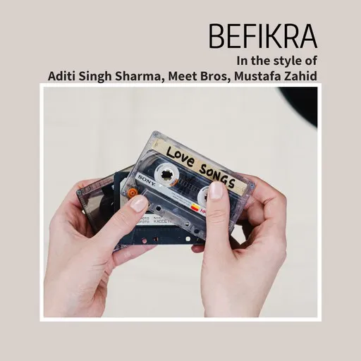 Karaoke Befikra by Aditi Singh Sharma, Meet Bros, Mustafa Zahid — sing along with lyrics on Singa