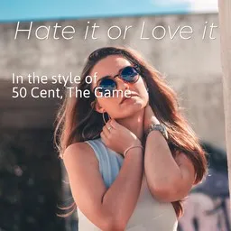 Omslagsbild för Hate it or Love it - 50 Cent,The Game karaokeversion