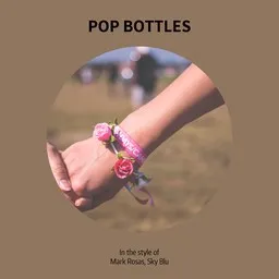 Titelbild für Pop Bottles - Mark Rosas,Sky Blu Karaoke-Version
