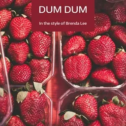 Cover art for Dum Dum - Brenda Lee karaoke version