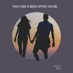 Omslagsbild för That Girl's Been Spyin' On Me - Billy Dean karaokeversion