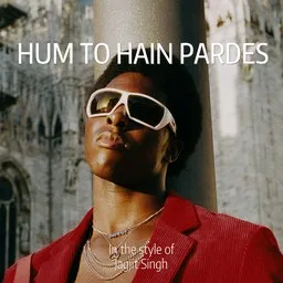 Cover art for Hum to hain pardes - Jagjit Singh karaoke version