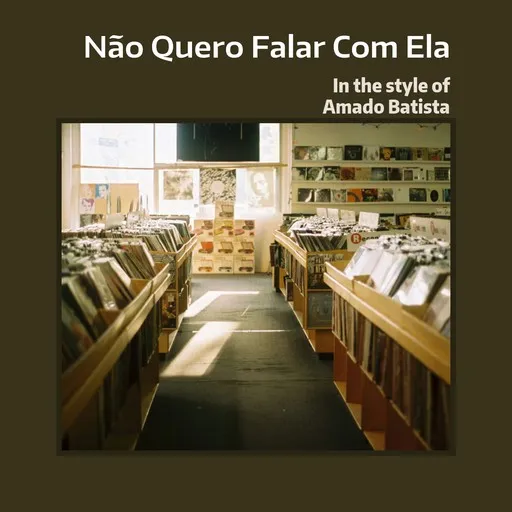 Não Quero Falar Com Ela - Karaoke