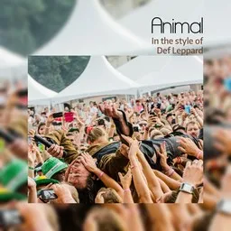 Titelbild für Animal - Def Leppard Karaoke-Version