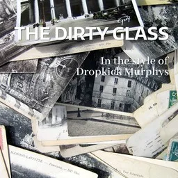 Cover art for The Dirty Glass - Dropkick Murphys karaoke version