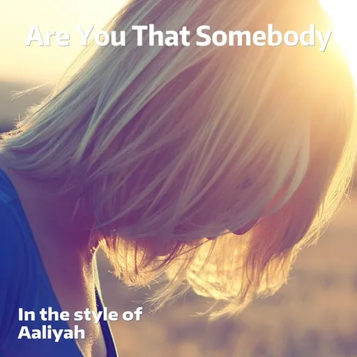 Are You That Somebody - Karaoke
