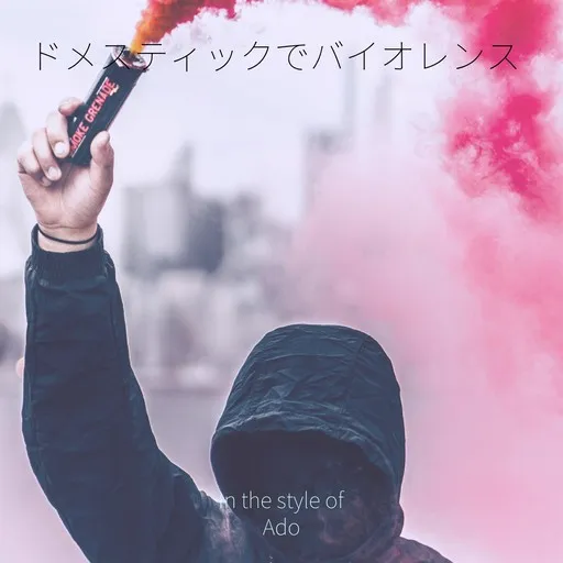 Karaoke ドメスティックでバイオレンス by Ado — sing along with lyrics on Singa