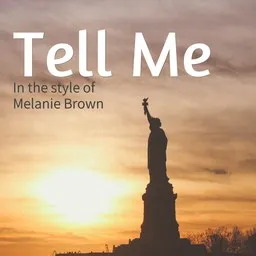 Cover art for Tell Me - Melanie Brown karaoke version