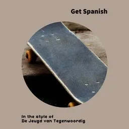 Cover art for Get Spanish - De Jeugd van Tegenwoordig karaoke version