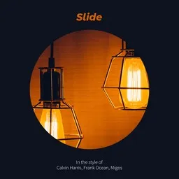 Omslagsbild för Slide - Calvin Harris,Frank Ocean,Migos karaokeversion