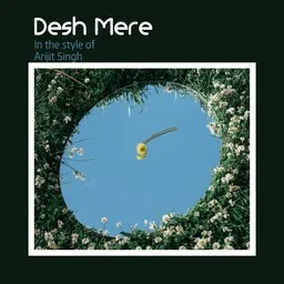 Cover art for Desh Mere - Arijit Singh karaoke version