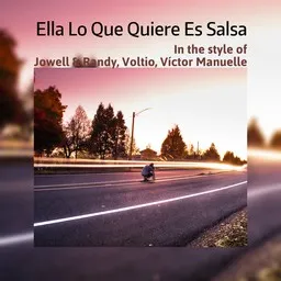Titelbild für Ella Lo Que Quiere Es Salsa - Jowell & Randy,Víctor Manuelle,Voltio Karaoke-Version