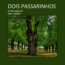 Cover art for Dois Passarinhos - Aladin,alan karaoke version