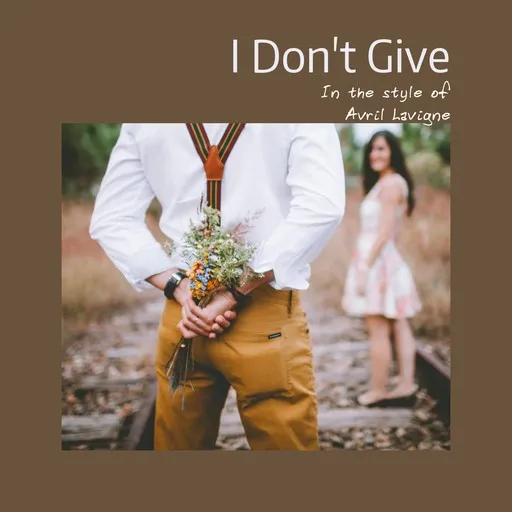Karaoke I Don't Give by Avril Lavigne — sing along with lyrics on Singa