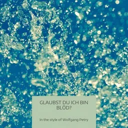 Cover art for Glaubst du ich bin blöd? - Wolfgang Petry karaoke version