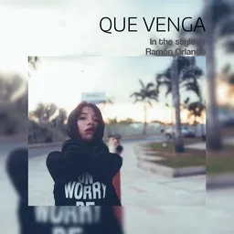 Cover art for Que Venga - Ramón Orlando karaoke version