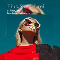 Cover art for Eins, Zwei, Drei - Look Mum No Computer karaoke version