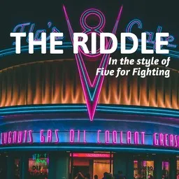Cover art for The Riddle - Five for Fighting karaoke version
