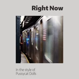 Omslagsbild för Right Now - Pussycat Dolls karaokeversion