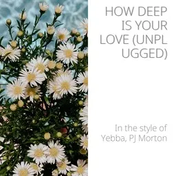 Cover art for How Deep Is Your Love (Unplugged) - PJ Morton,Yebba karaoke version