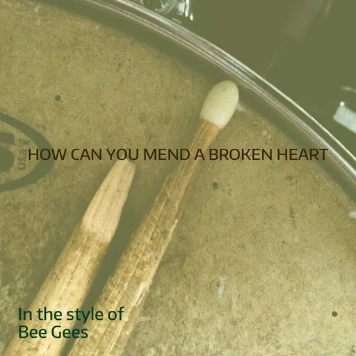 Karaoke How Can You Mend a Broken Heart von Bee Gees — mit Songtext mitsingen auf Singa