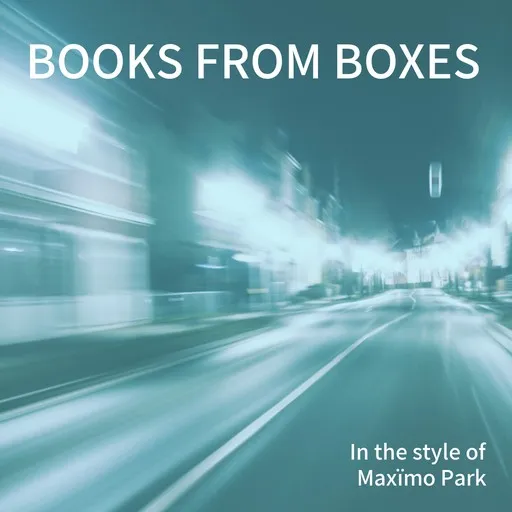 Karaoke Books From Boxes by Maxïmo Park — sing along with lyrics on Singa