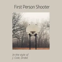 Cover art for First Person Shooter - Drake,J. Cole karaoke version