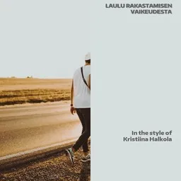 Titelbild für Laulu rakastamisen vaikeudesta - Kristiina Halkola Karaoke-Version