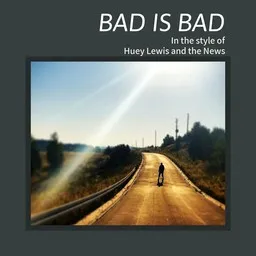 Karaokekappaleen Bad is Bad - Huey Lewis and the News kansikuva