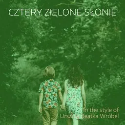Cover art for Cztery zielone słonie - Urszulka Beatka Wróbel karaoke version