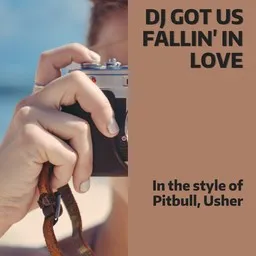 Cover art for DJ Got Us Fallin' in Love - Pitbull,Usher karaoke version