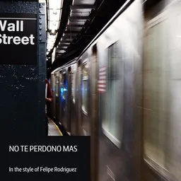 Cover art for No Te Perdono Mas - Felipe Rodriguez karaoke version