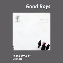Cover art for Good Boys - Blondie karaoke version