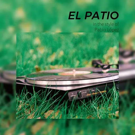 Karaoke El Patio esittäjältä Pablo López — laula mukana sanoituksilla Singassa