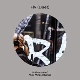 Cover art for Fly (Duet) - Nicki Minaj,Rihanna karaoke version