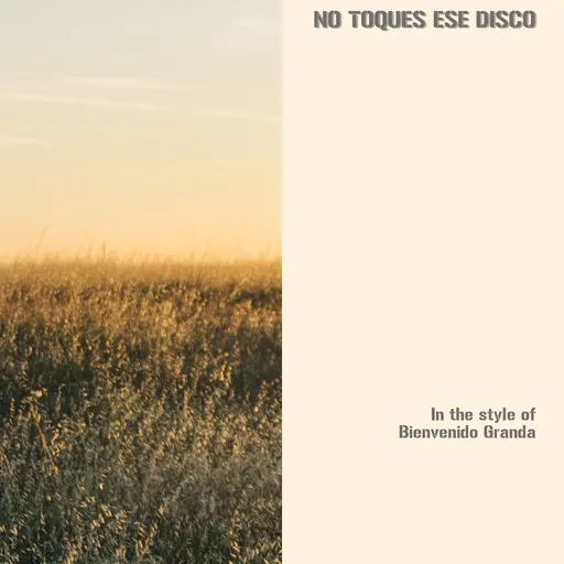 Karaoke No Toques Ese Disco av Bienvenido Granda — sjung med på texten på Singa