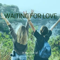Cover art for Waiting for Love - Avicii karaoke version