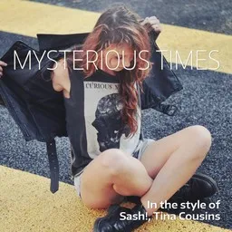 Karaokekappaleen Mysterious Times - Sash!,Tina Cousins kansikuva