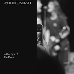 Karaokekappaleen Waterloo Sunset - The Kinks kansikuva