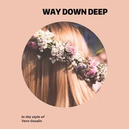 Cover art for Way Down Deep - Vern Gosdin karaoke version